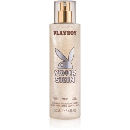 Playboy Your Skin Body Spray with glitter W 250 ml