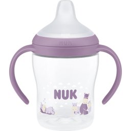 NUK Perfect Match Hippo learner bottle with temperature control 6m+ 150 ml