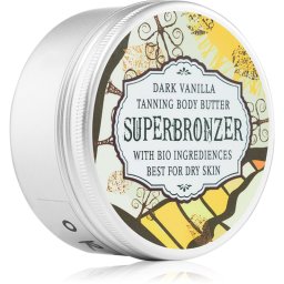 Oranjito Bio Dark Vanilla Tanning Bed Body Butter with Sunscreen 100 g
