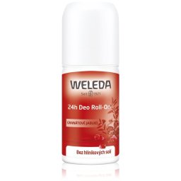 Weleda Pomegranate Aluminium Salts Free Deodorant Roll-On 24 h 50 ml