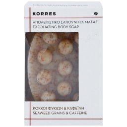 Korres Seaweed Grains & Kaffeine Exfoliating Bar for cellulite 125 g