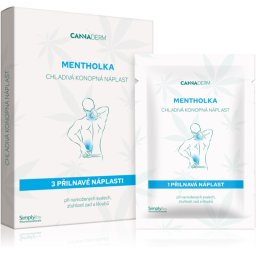 Cannaderm Mentholka cooling hemp patch cooling patch 3 pc