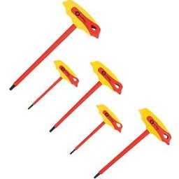 C.K CK T4422 SET - Screwdriver set, T-handle, hex, 5-piece