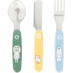 Badabulle Cutlery cutlery for children 12 m+ 3 pc