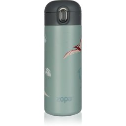 Zopa Thermo Bottle with Drinking Spout thermos with straw Dino 400 ml