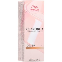 Wella Professionals Shinefinity Zero Lift Glaze demi-permanent hair dye shade 7/39 60 ml