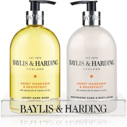 Baylis & Harding Sweet Mandarin & Grapefruit set for hydrated skin