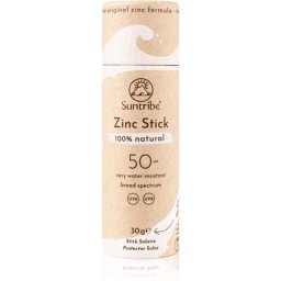 Suntribe Sports Zinc Stick Mineral Protection Stick SPF 50 Original White 30 g