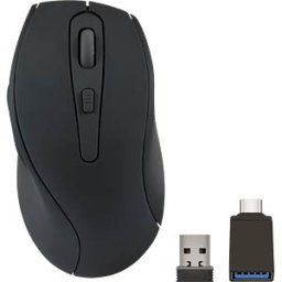 SPEEDLINK SL-630004-RRBK - Mouse, wireless, ergonomic, black