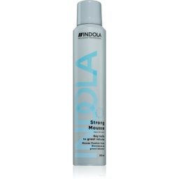 Indola Strong Mousse Shaping Foam with extra strong hold 200 ml
