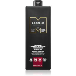 label.m Organic Orange Blossom Volumising Shampoo Natural Shampoo for hair volume 1000 ml