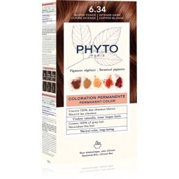 Phyto Color Hair Color ammonia-free shade 6.34 Intense Dark Copper Blonde 1 pc