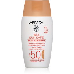 Apivita Bee Sun Safe Daily Age Repair Tinted Fluid SPF50 Toning Protective Cream SPF 50 50 ml