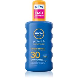 NIVEA SUN Protect & Moisture Moisturizing Sun Spray SPF 30 200 ml