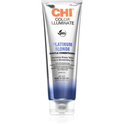 CHI Color Illuminate Toning Conditioner for natural or colour-treated hair shade Platinum Blonde 251 ml