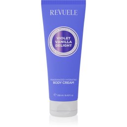 Revuele Violet Vanilla Delight Fragranced Hydrating Body Cream Moisturizing Body Cream W 250 ml
