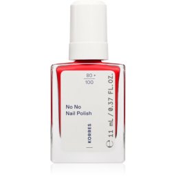 Korres No No Nail Polish Nourishing Nail Varnish shade 48 Coral Red 11 ml