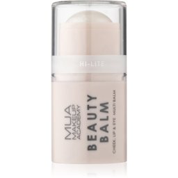 MUA Makeup Academy Beauty Balm Cream Highlighter in a stick shade Hi-Lite 4 g