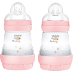 MAM Perfect Star Anti-colic Bottle anti-colic bottle 0m+ Pink 2x160 ml