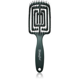 Dtangler Dry Blow, Glow And Go square blow dry brush colour Emerald Green 1 pc