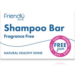 Friendly Soap Natural Shampoo Bar Fragrance Free Natural Soap for hair fragrance-free 95 g