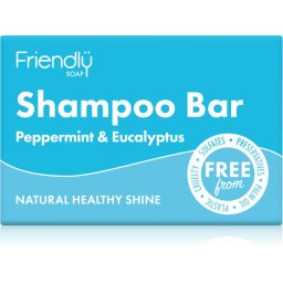 Friendly Soap Natural Shampoo Bar Peppermint & Eucalyptus Natural Soap for hair 95 g