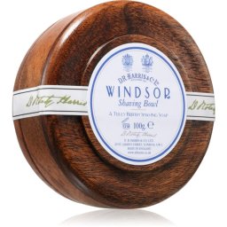 D.R. Harris Shawing Bowl Mahogany wood Shaving Soap Windsor 100 g