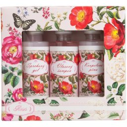 Bohemia Gifts & Cosmetics Roses Gift Set with rose fragrance