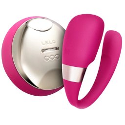 Lelo Tiani 3 vibrator for couples Cerise 8 cm