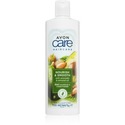 Avon Care Nourish & Smooth Shampoo And Conditioner 2 In 1 with nourishing effect 700 ml