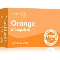 Friendly Soap Natural Soap Orange & Grapefruit Natural Soap 95 g