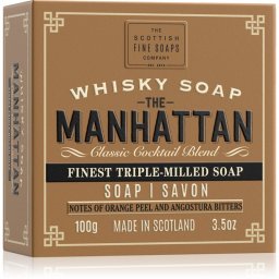Scottish Fine Soaps Whisky Soap The Manhattan Bar Soap 100 ml