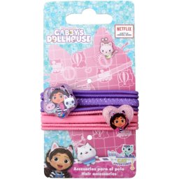 Gabby's Dollhouse Hair Accessories Hair Elastics 8 pc