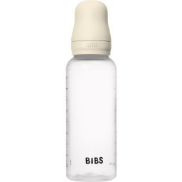 BIBS Anti-Colic Baby Bottle Latex anti-colic bottle with rubber teat Ivory 270 ml