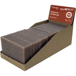 Friendly Soap Natural Soap Patchouli & Sandalwood Natural Soap 7x95 g