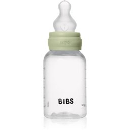 BIBS Anti-Colic Baby Bottle Silicone anti-colic bottle with silicone teat Sage 150 ml