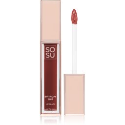 SOSU Cosmetics Satin Lip Glaze Hydrating Lip Gloss shade Birthday Suit 6 ml