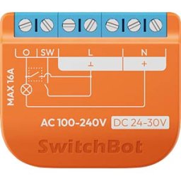 SWITCHBOT SWB W5502310 - 1-channel switching actuator, Wi-Fi, Bluetooth, Matter