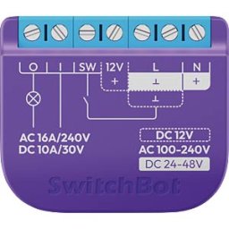 SWITCHBOT SWB W5502300 - 1-channel switching actuator, Wi-Fi, Bluetooth, Matter