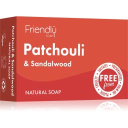 Friendly Soap Natural Soap Patchouli & Sandalwood Natural Soap 95 g