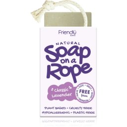 Friendly Soap Soap on a Rope Lavender Natural Soap on a string 95 g
