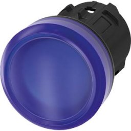 SIEMENS ACT01 6AA50-0AA0 - Indicator light, 22 mm, round, plastic, blue, lens, smooth