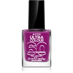 Avon Ultra Colour 60 Second Express Quick - Drying Nail Polish shade Grape Escape 10 ml