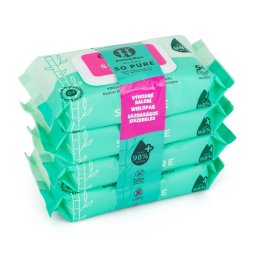 Petite&Mars So Pure Baby Wipes 4x56 pc