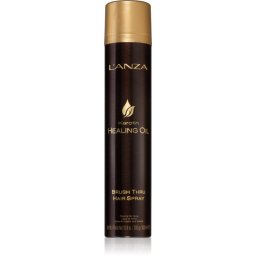 L'anza Keratin Healing Oil Brush Thru Spray Protective Spray for natural hold and shine 350 ml