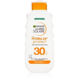 Garnier Ambre Solaire Hydra 24h Protective Sunscreen Lotion with moisturising effect SPF 30 175 ml
