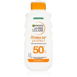 Garnier Ambre Solaire Hydra 24h Protective Sunscreen Lotion with moisturising effect SPF 50+ 175 ml