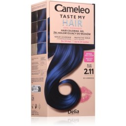 Delia Cosmetics Cameleo Taste My Hair semi-permanent hair dye shade 2.11 Blue Cake 1 pc