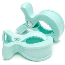 T-TOMI Clip pram clip Pastel mint 2 pc