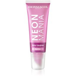 Dermacol Neon Mania Lip Gloss in a tube shade Berries 10 ml